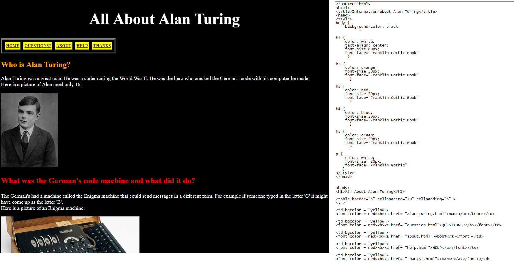 abdullah'salanturingwebsite